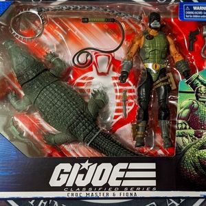 G.I.JOE, Croc Master & Fiona. Classified Series.